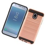 Wholesale Galaxy J3 (2018), Achieve, Star, Galaxy Express Prime Armor Hybrid Case (Rose Gold)